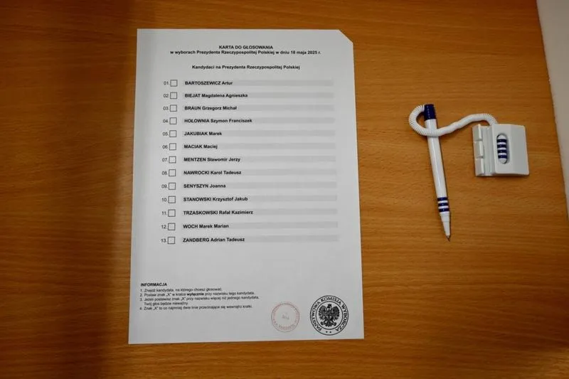 Jak wygląda karta do głosowania na prezydenta? Wzór i zasady oddawania głosu
