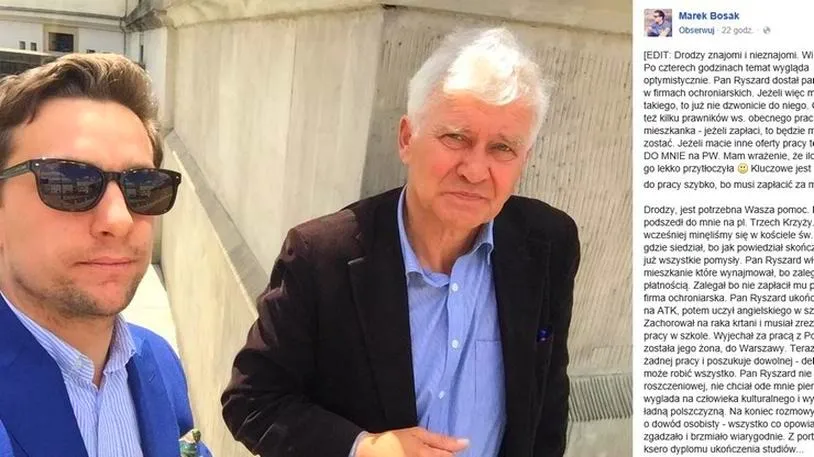Kim był Ryszard Bosak: życie ojca Krzysztofa Bosaka poza polityką