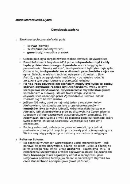 Demokracja w Atenach