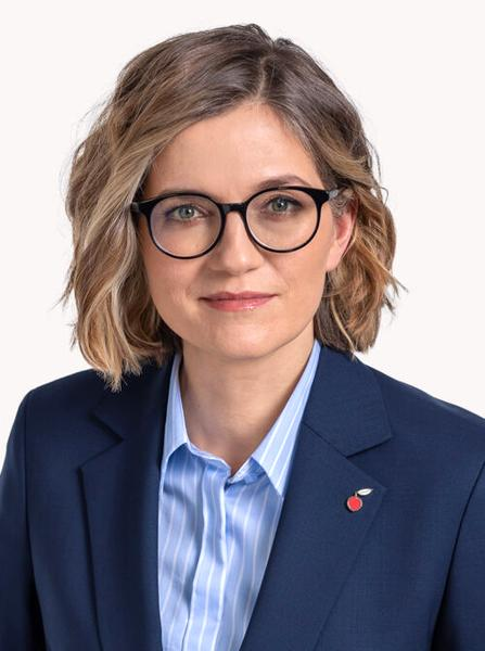 Styl ubrane przez Magdalenę Biejat